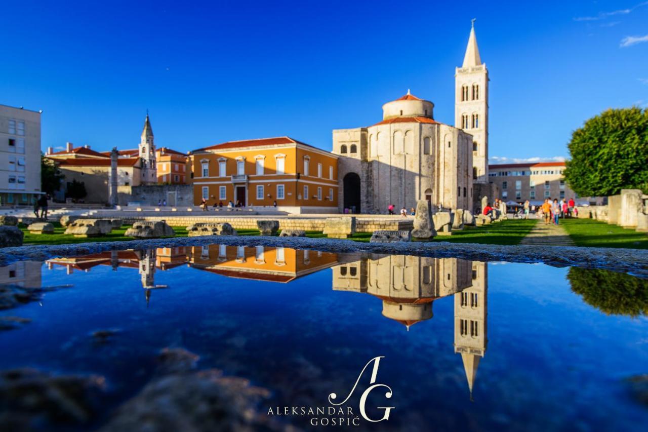 Luxury Apartment Sunset Zadar - With Garage And Balcony Exterior photo
