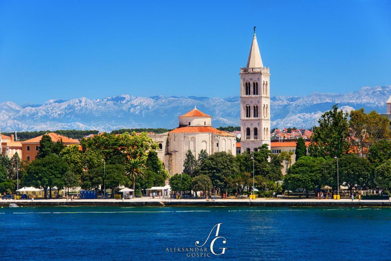 Luxury Apartment Sunset Zadar - With Garage And Balcony Exterior photo
