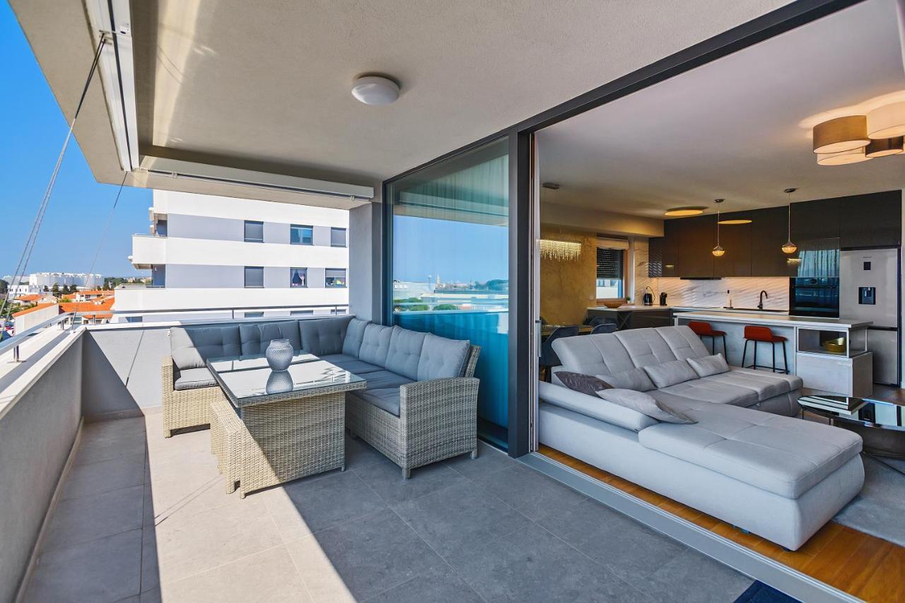 Luxury Apartment Sunset Zadar - With Garage And Balcony Exterior photo